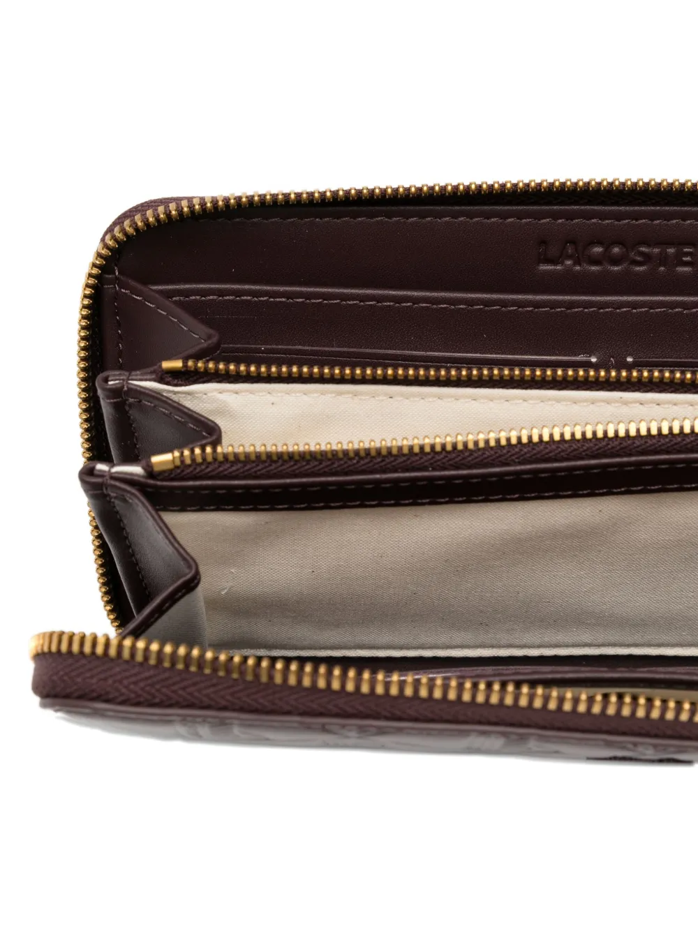 Lacoste Maheki Wallet In Brown