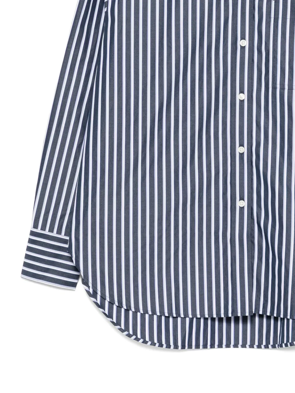 Lacoste long-sleeved shirt Blauw