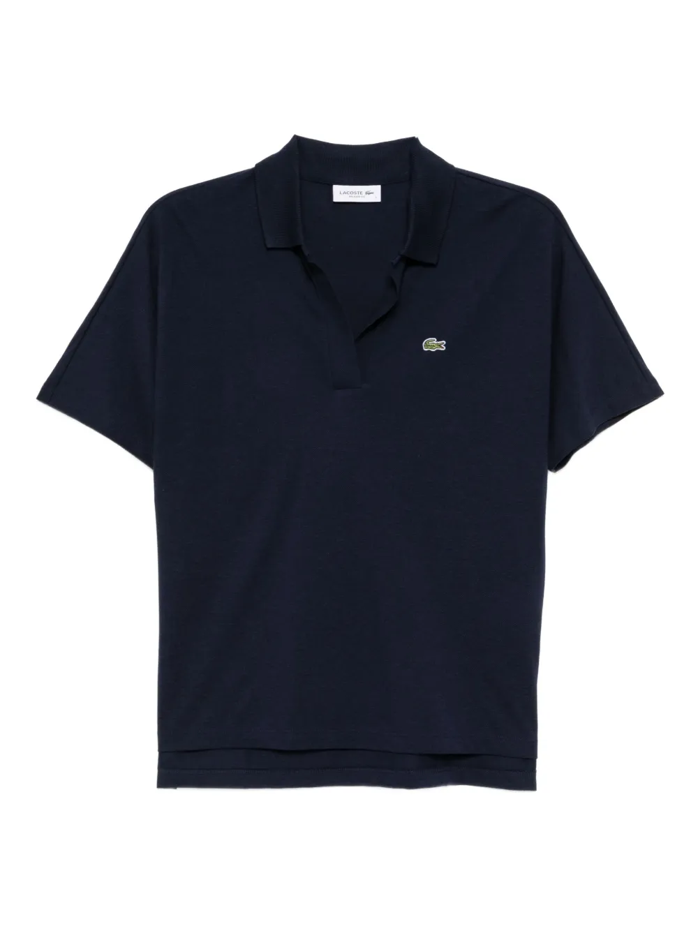 Lacoste Piqué top Blauw