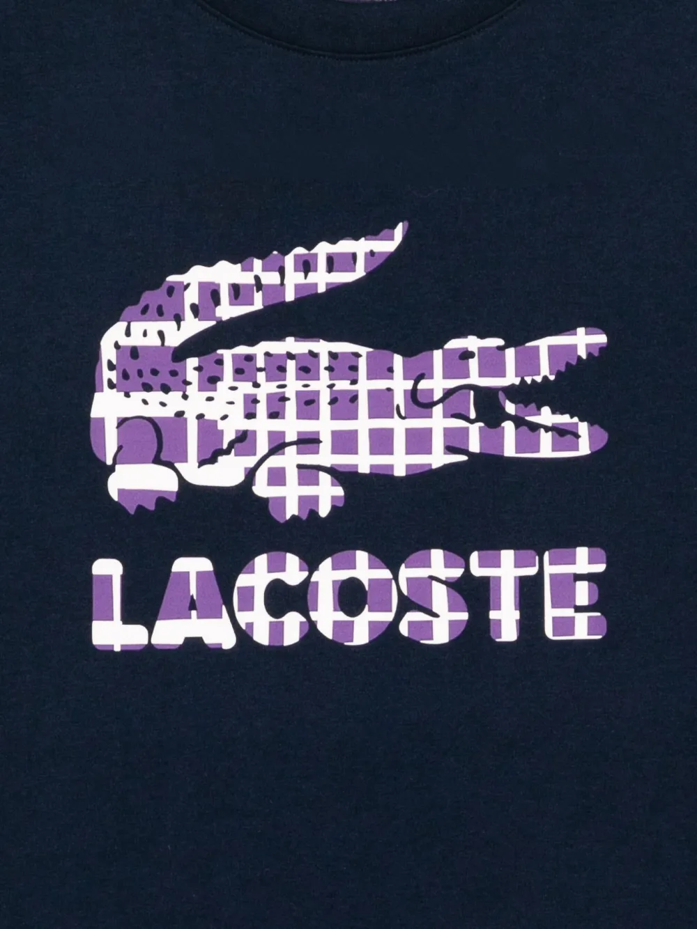 Lacoste x Daniil Medvedev T-shirt Blauw