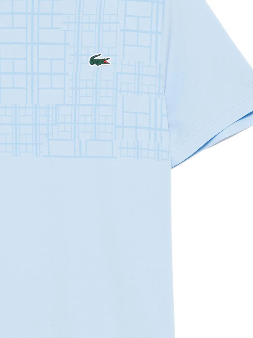 Lacoste x Novak Djokovic T-shirt Blauw