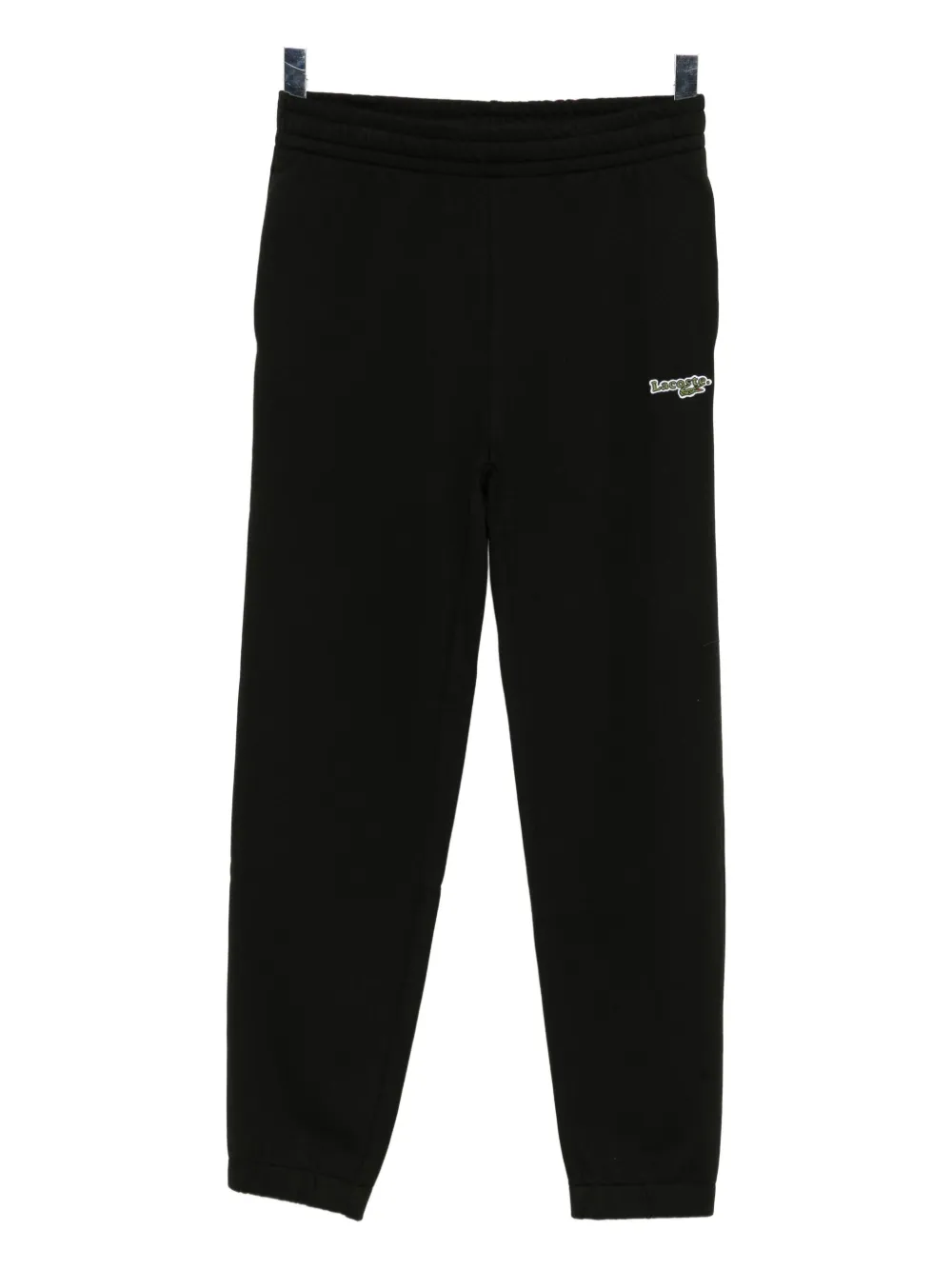 Lacoste logo-embroidered track pants Zwart