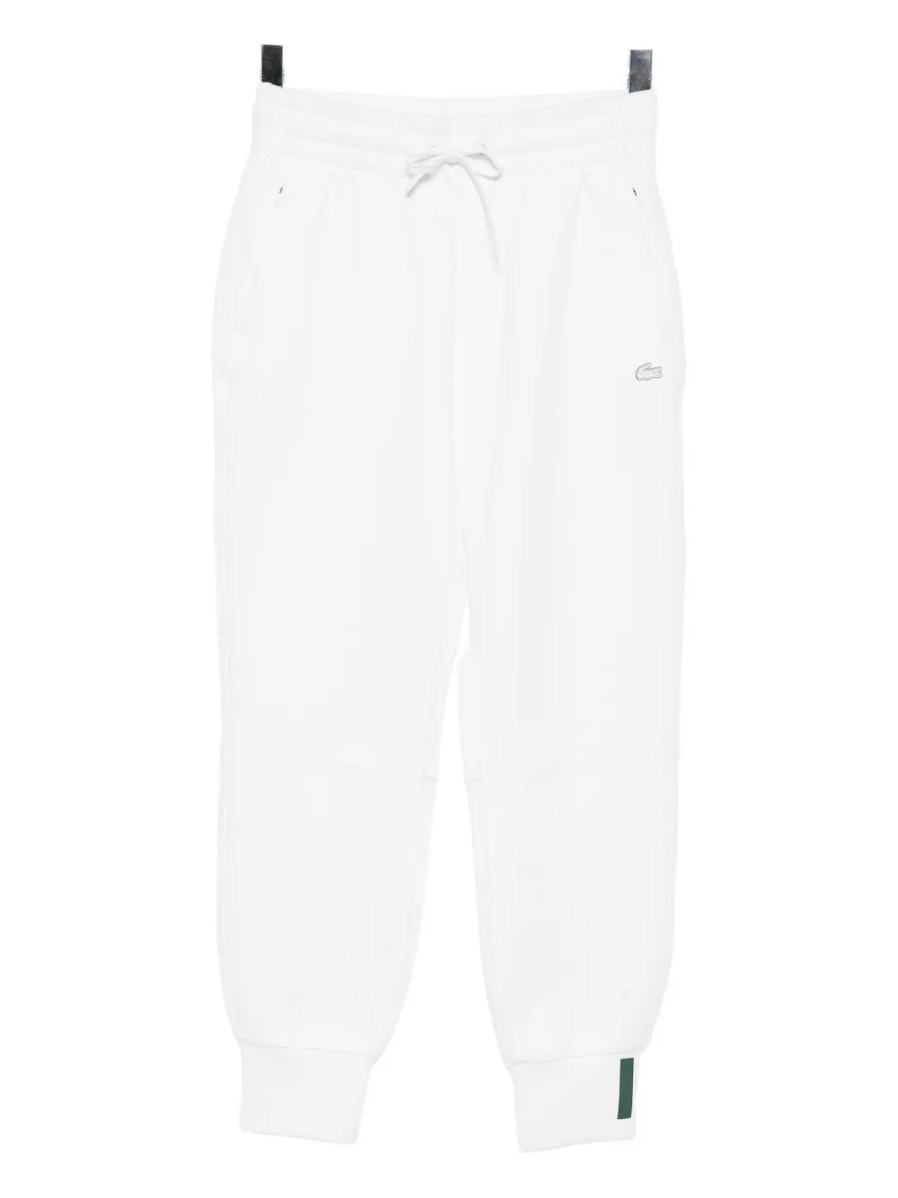 Lacoste Relaxed Fit White Trousers In White