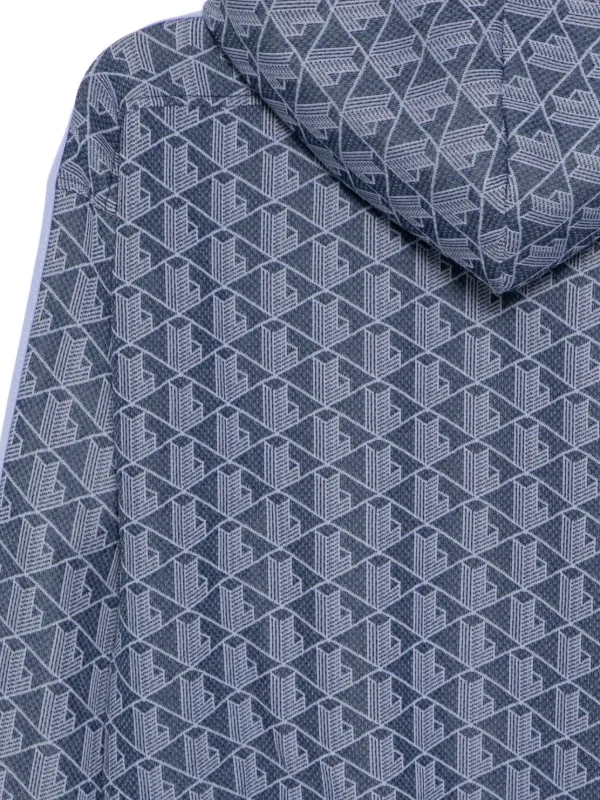 Lacoste Monogram Jacket | Blue | FARFETCH