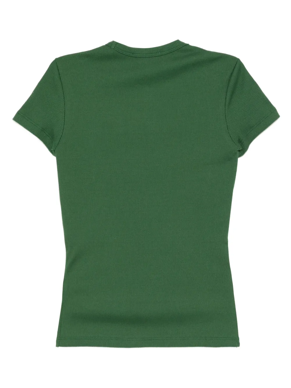 Lacoste Katoenen T-shirt met logopatch Groen