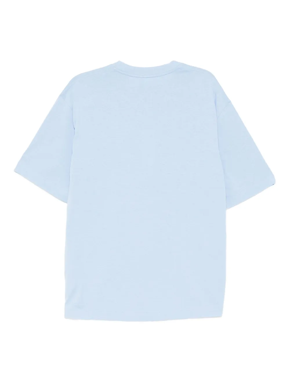 Lacoste T-shirt met geborduurd logo - Blauw