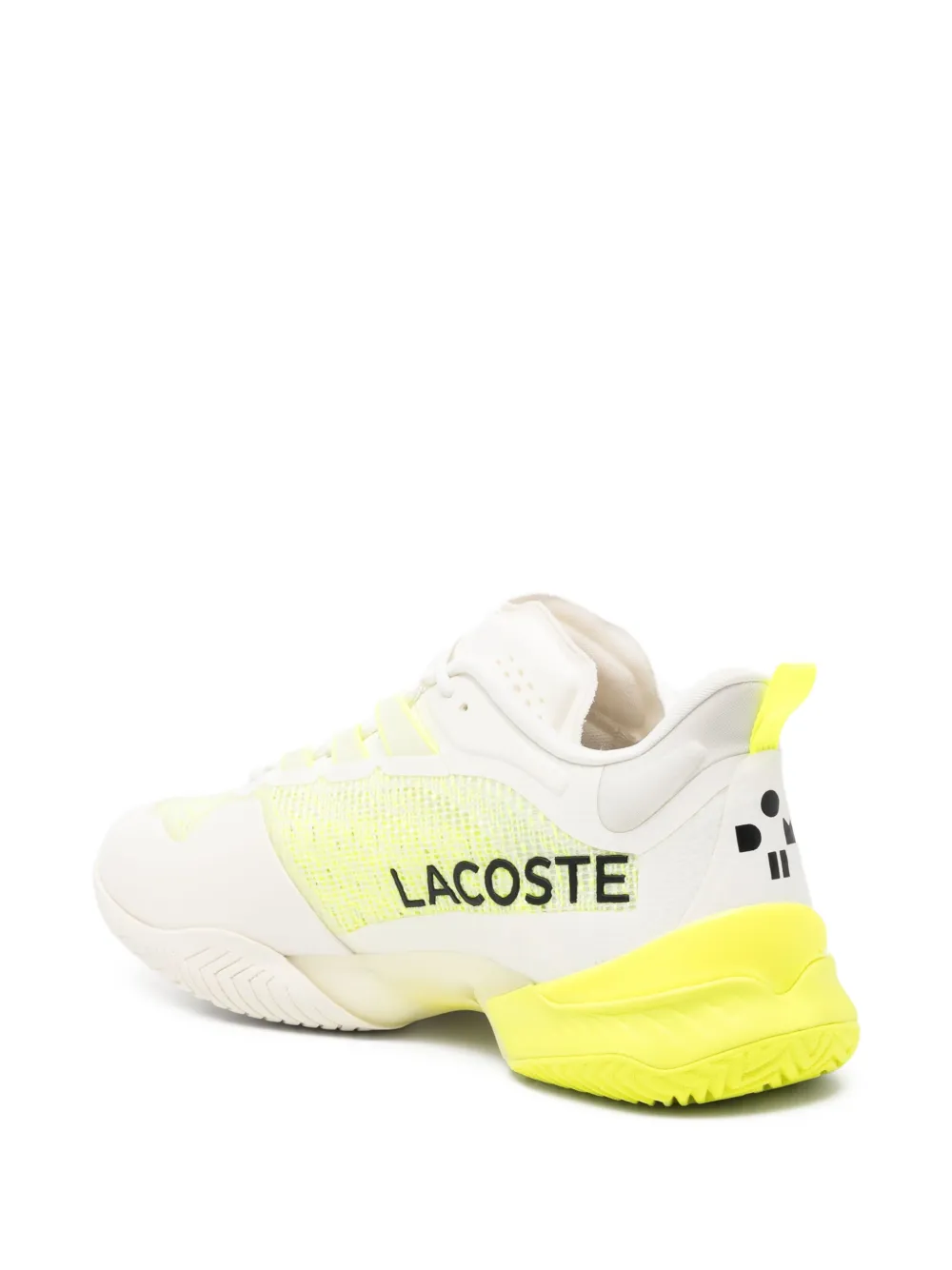 Lacoste x Daniil Medvedev AG-LT23 Ultra sneakers Geel