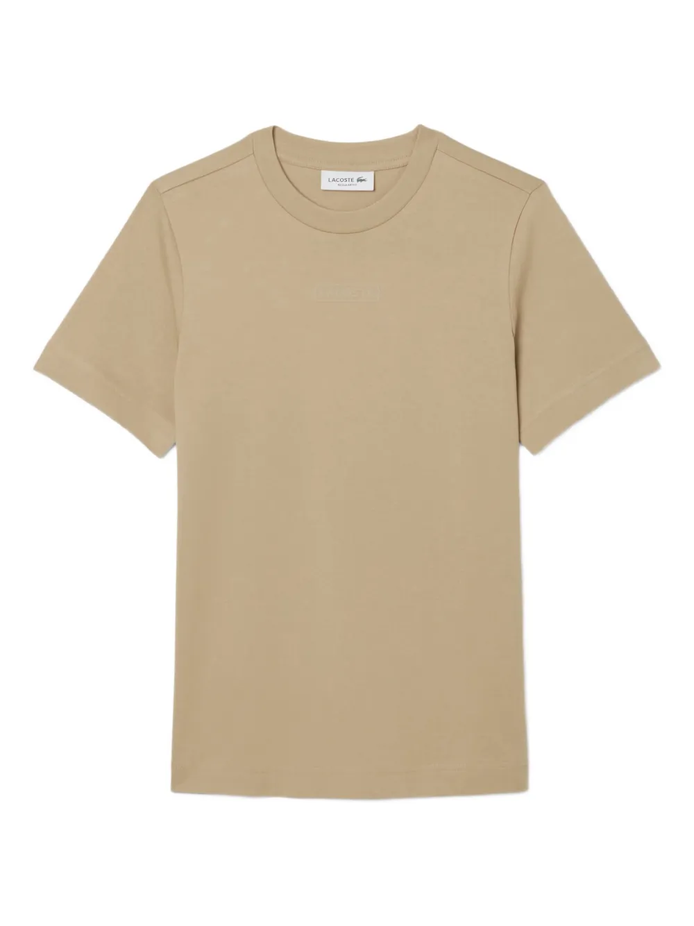 Lacoste embroidered-crocodile T-shirt | Neutrals | Image 1