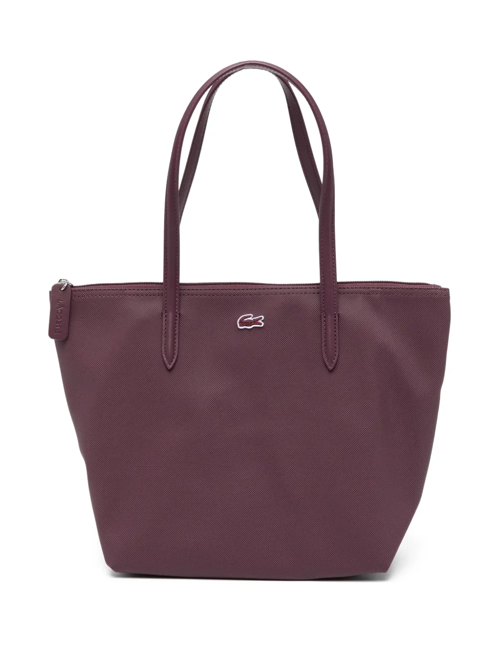 Lacoste ロゴ トートバッグ - レッド Lacoste ロゴ トートバッグ - レッド