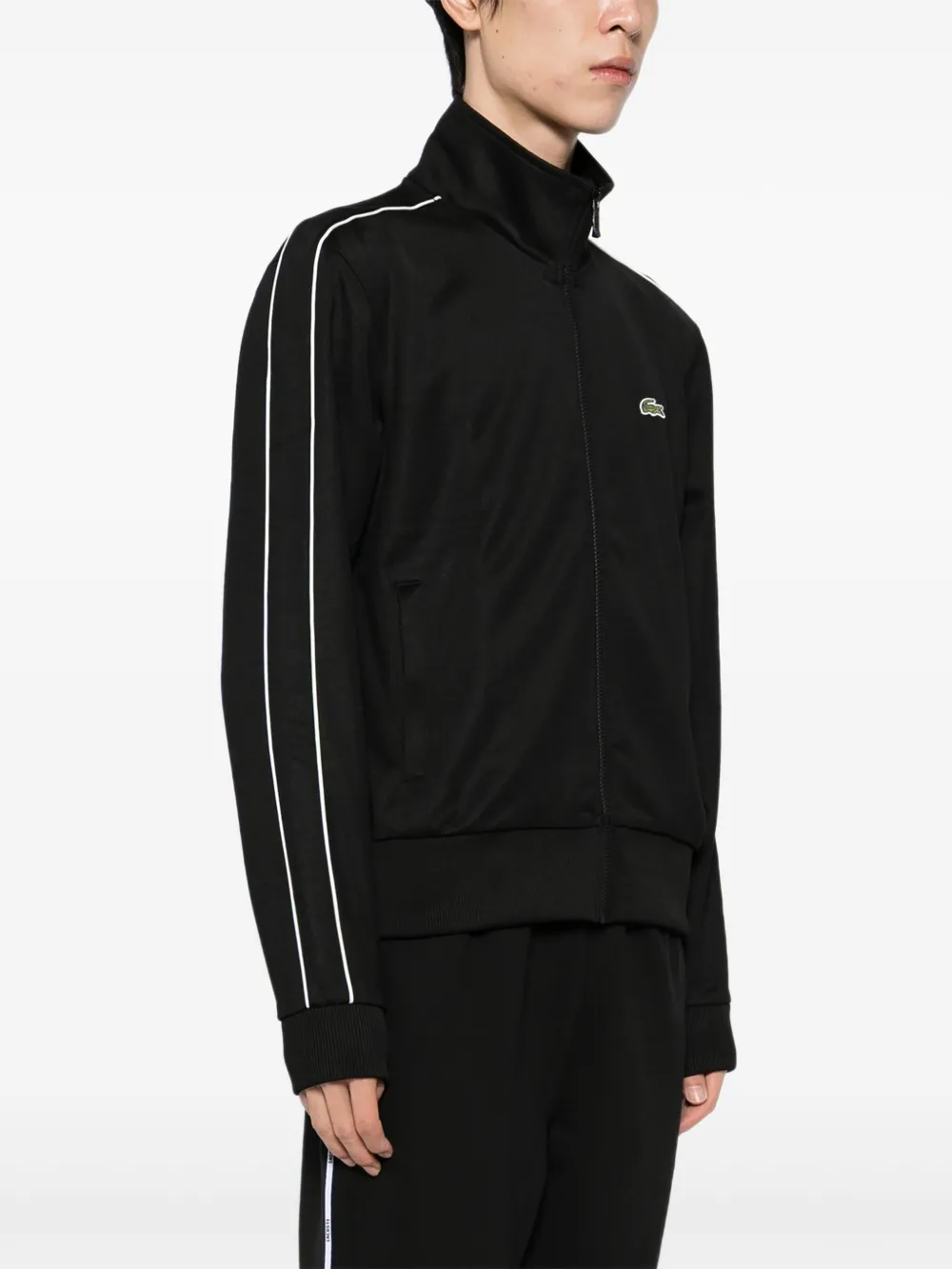 Lacoste Jack met logo-applicatie Zwart