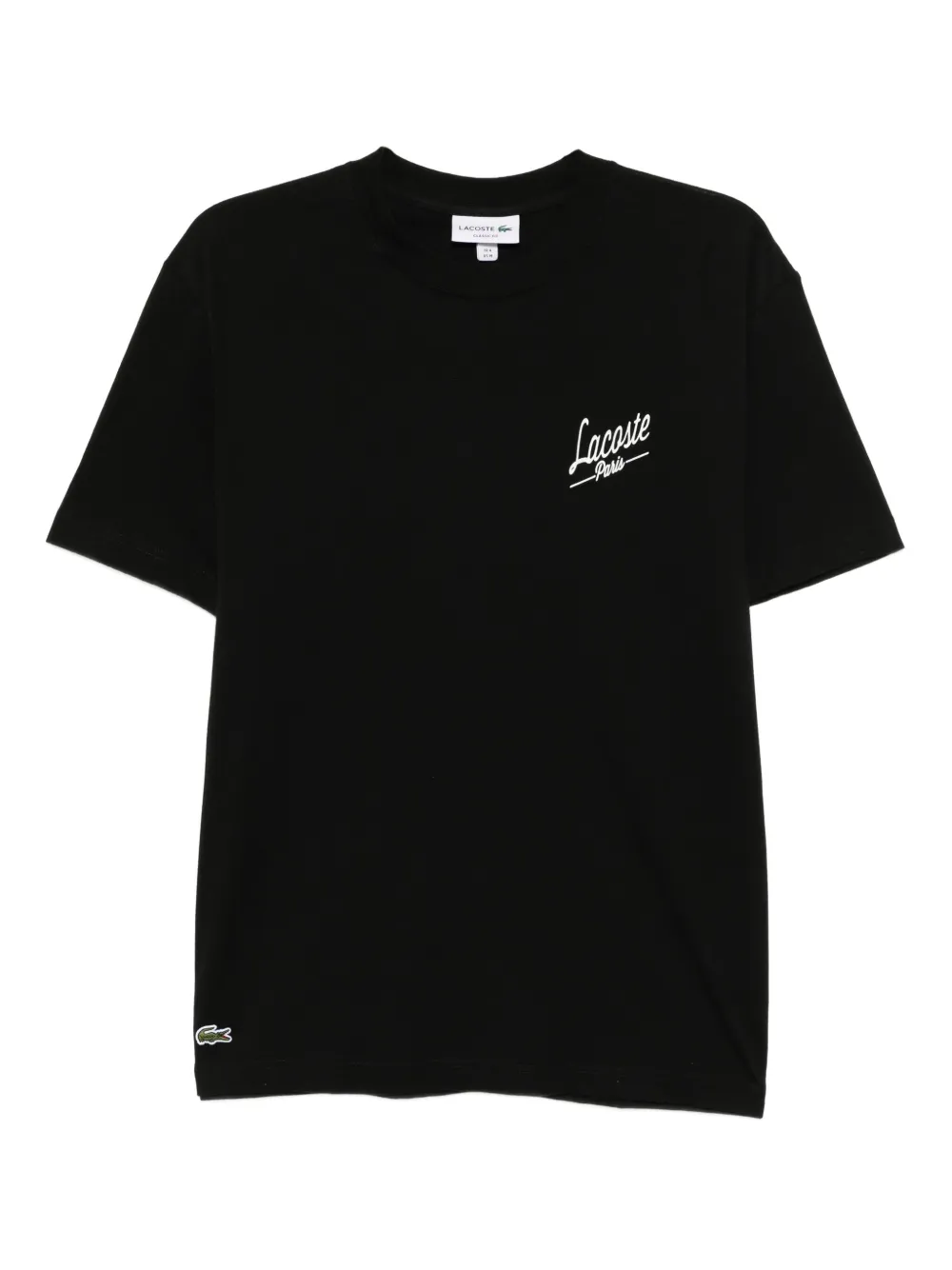 Lacoste logo-printed T-shirt | Black | Image 1