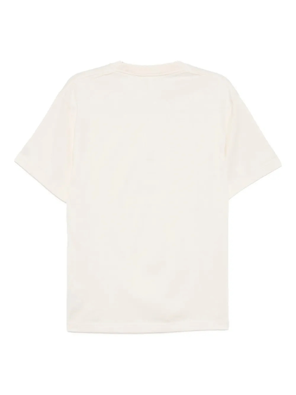 Lacoste Katoenen T-shirt met geborduurd logo - Beige