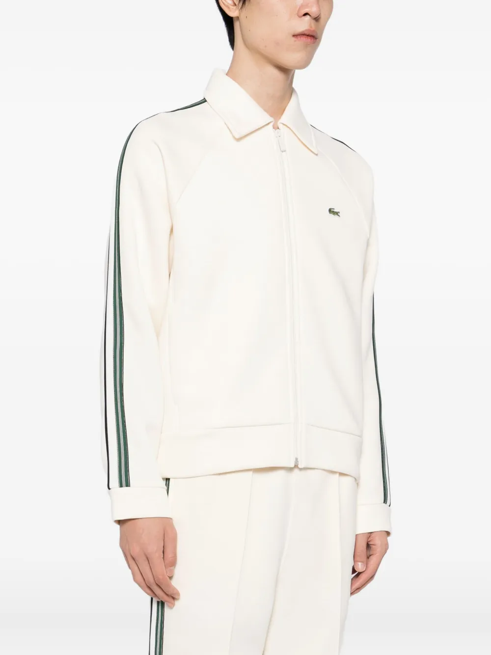 Lacoste Jack met logo-applicatie Beige