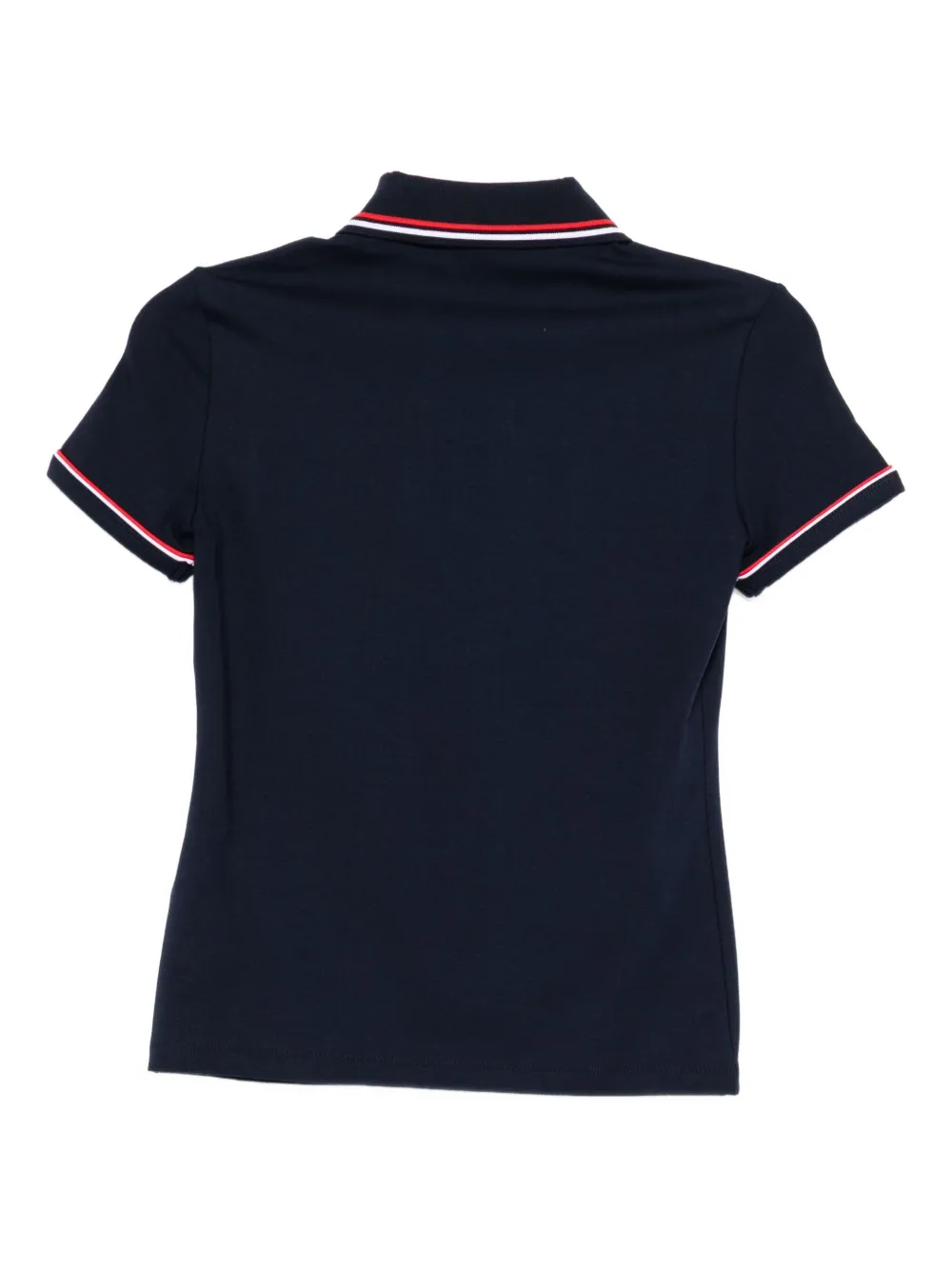 Lacoste logo-embroidered polo shirt Blauw