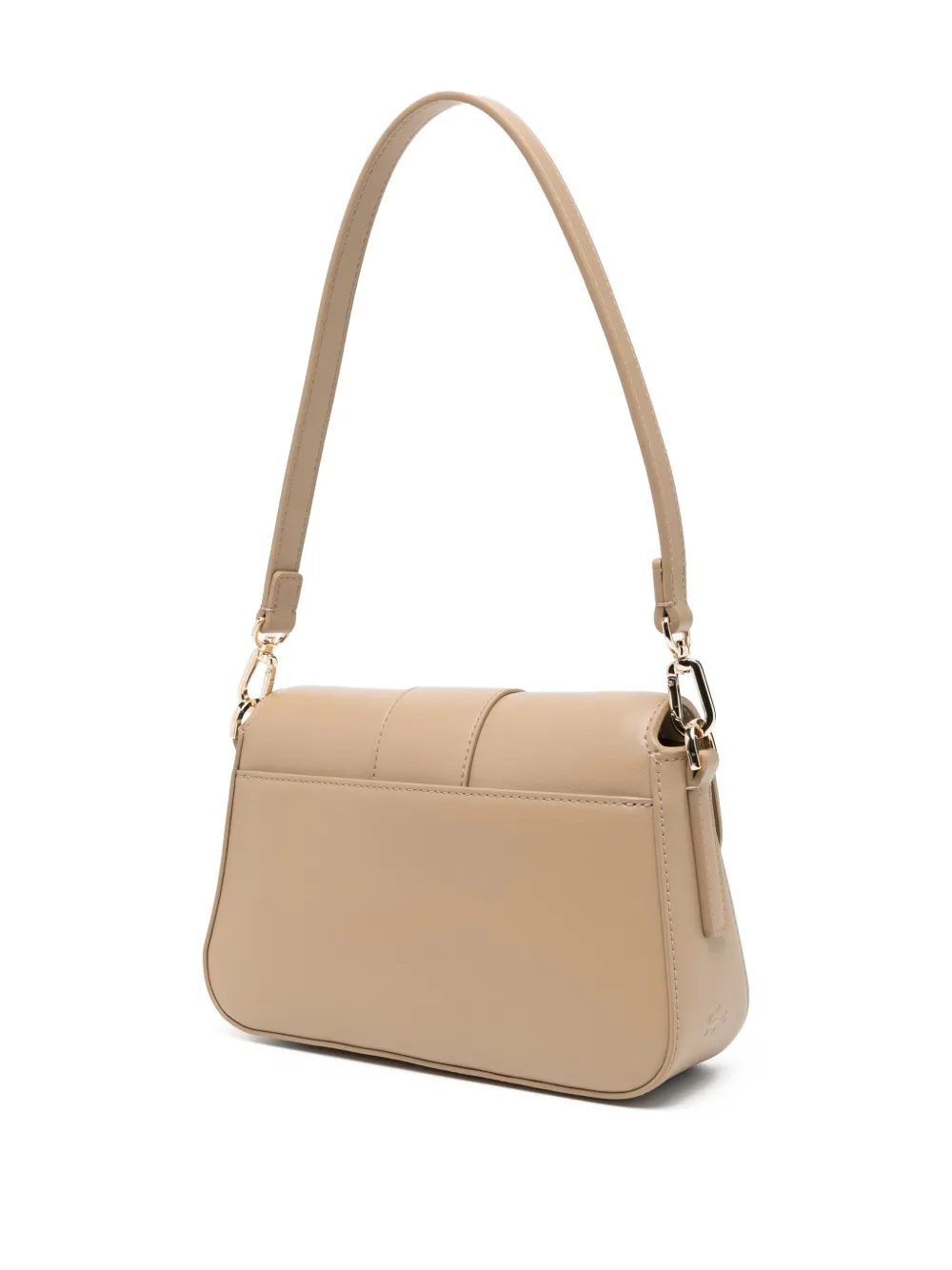 Lacoste Tas met omslag en logo-applicatie Bruin