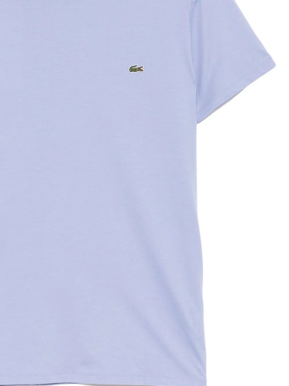 Lacoste T-shirt met geborduurd logo Blauw