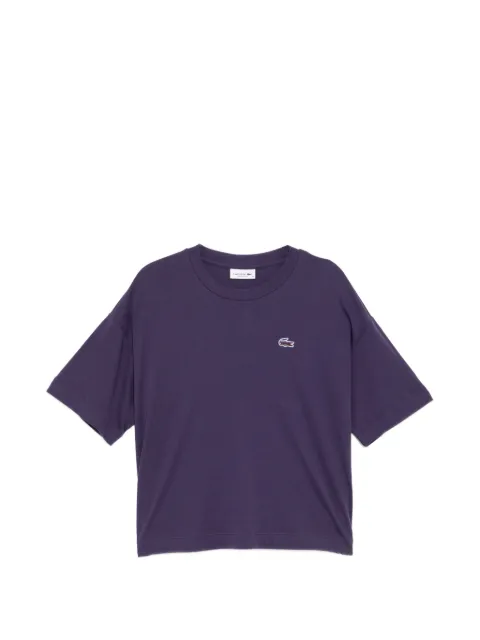 Lacoste playera con parche del logo