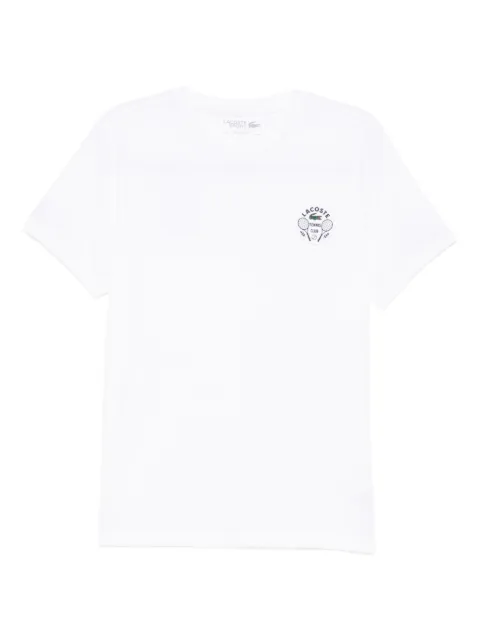 Lacoste playera con parche del logo