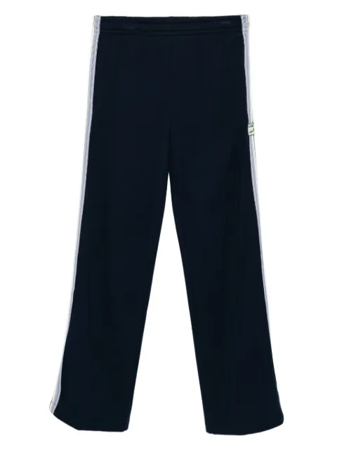 Lacoste logo-patch trousers