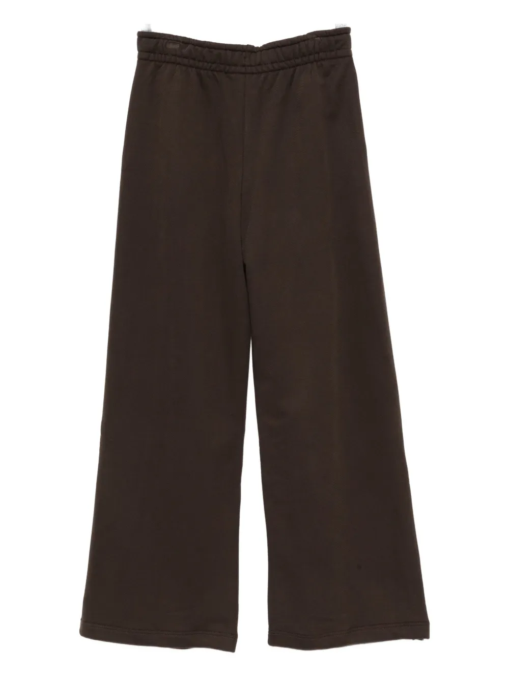 Lacoste Logo Pleated Track Pants In Brown