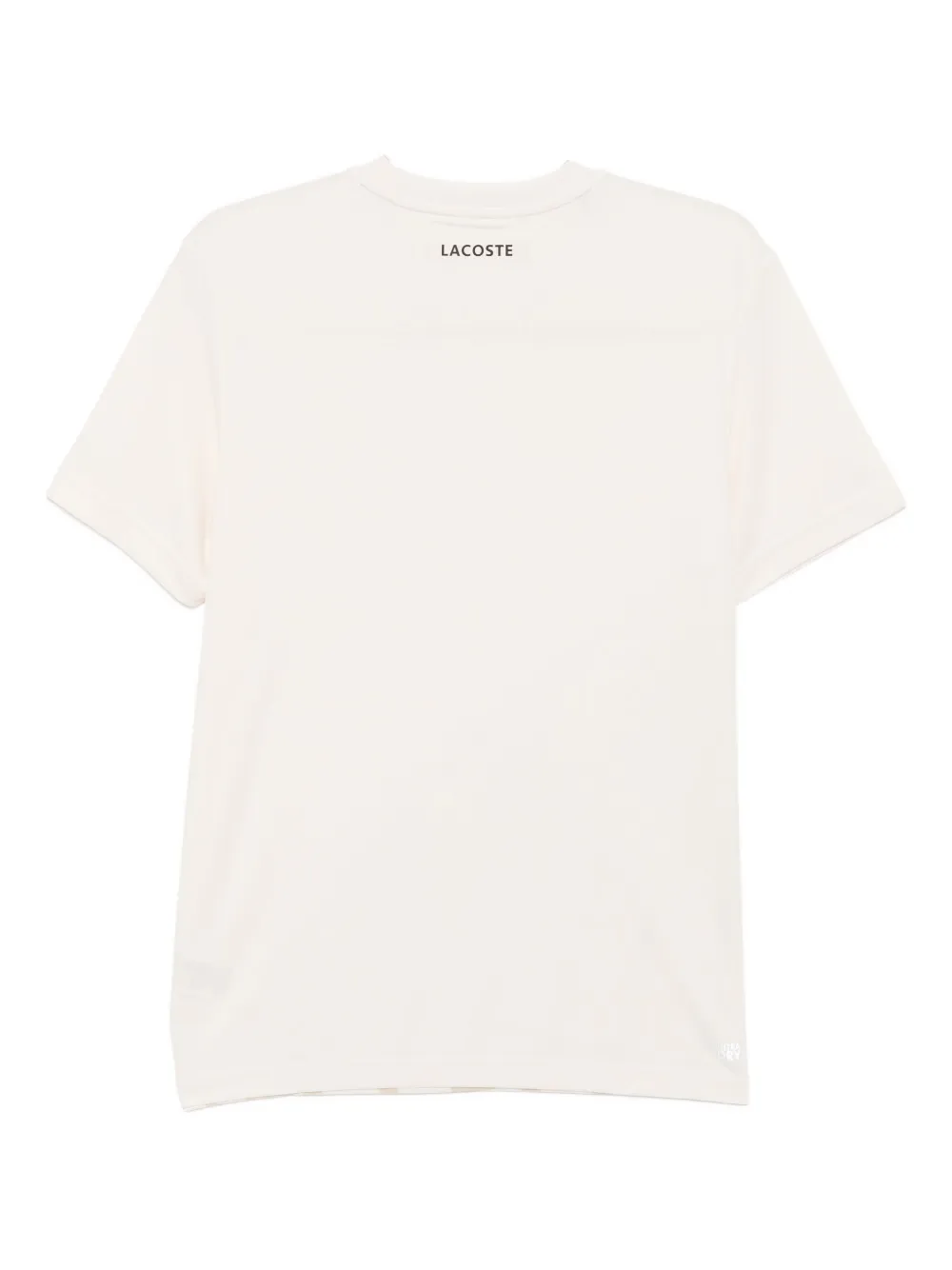 Lacoste Performance T-shirt met print Beige