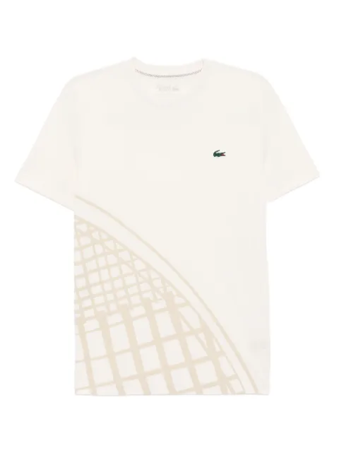 Lacoste printed performance T-shirt
