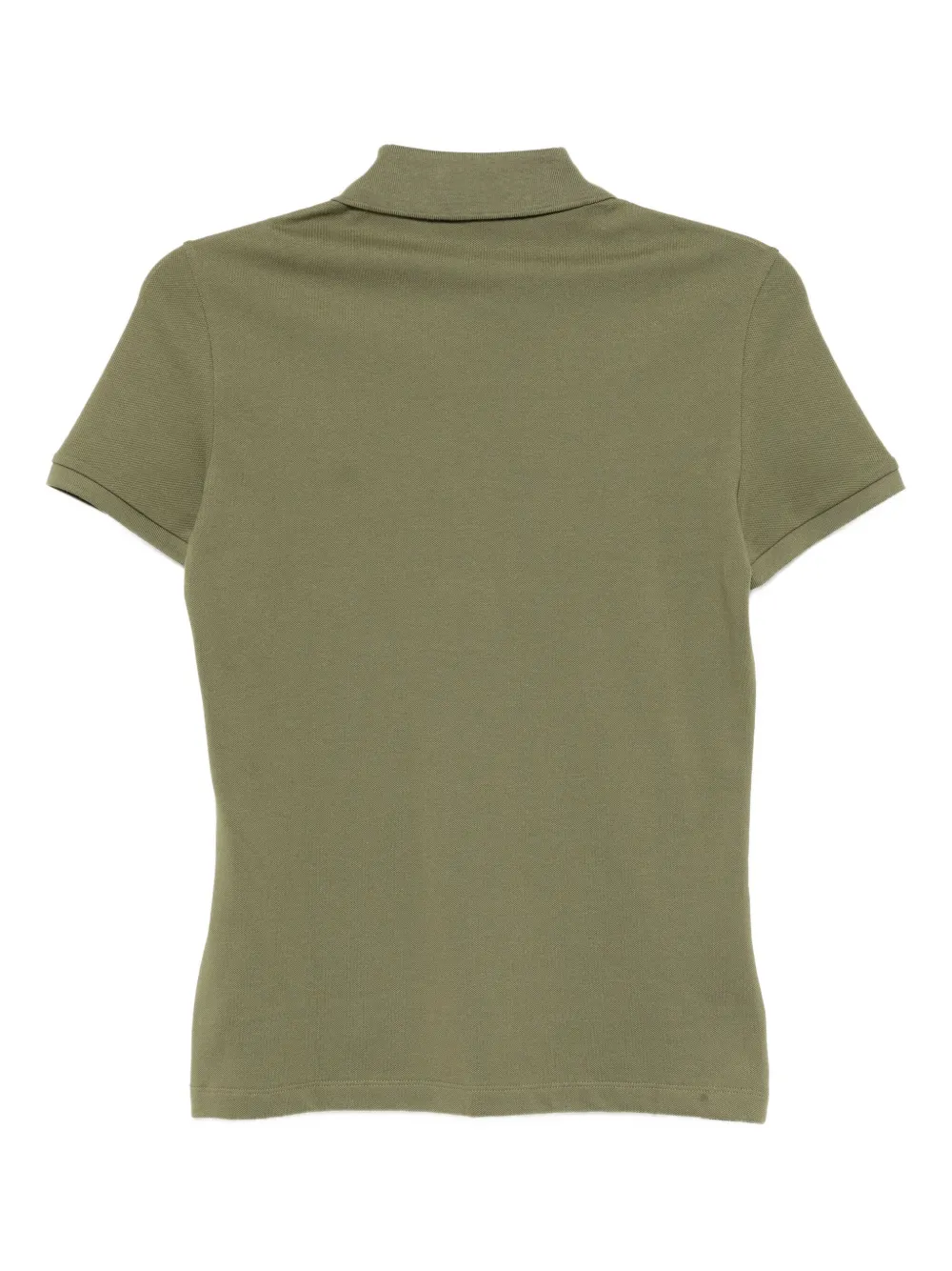 Lacoste Pique Polo Shirt In Green