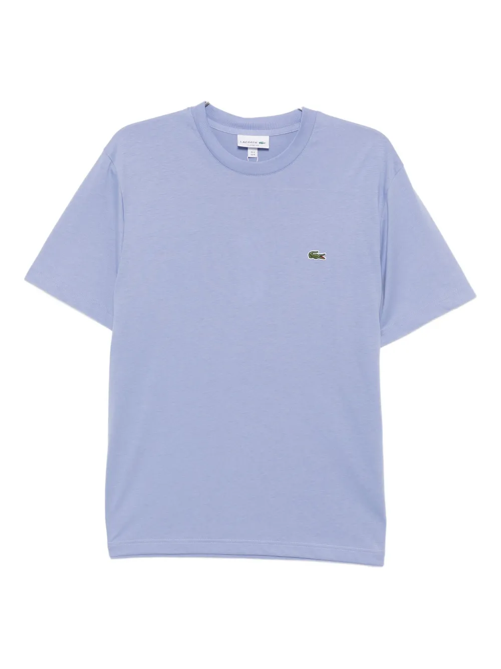 Lacoste T-shirt met geborduurd logo Blauw