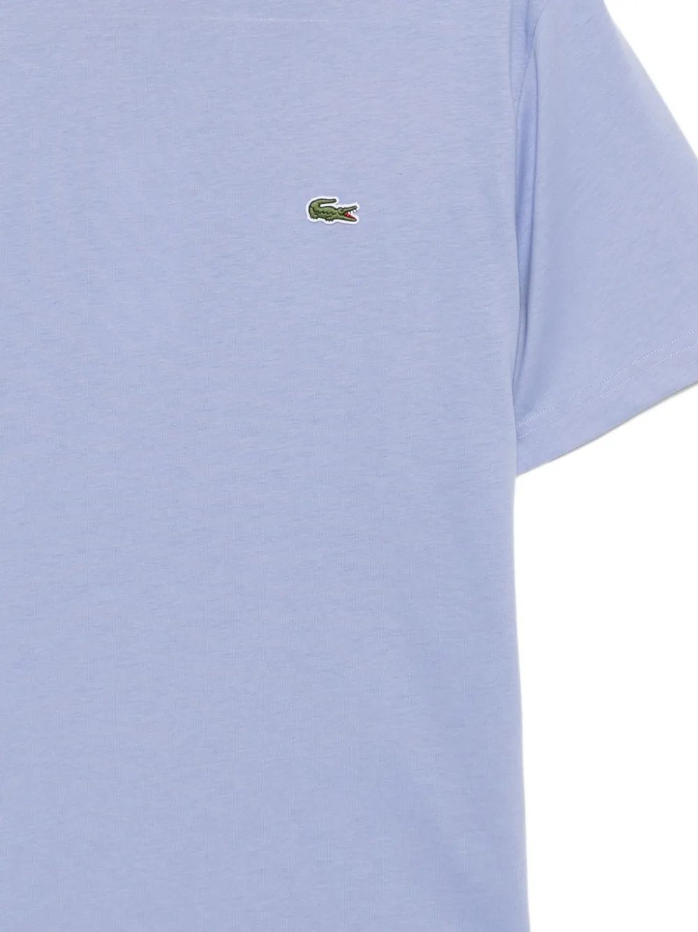 Lacoste T-shirt met geborduurd logo Blauw