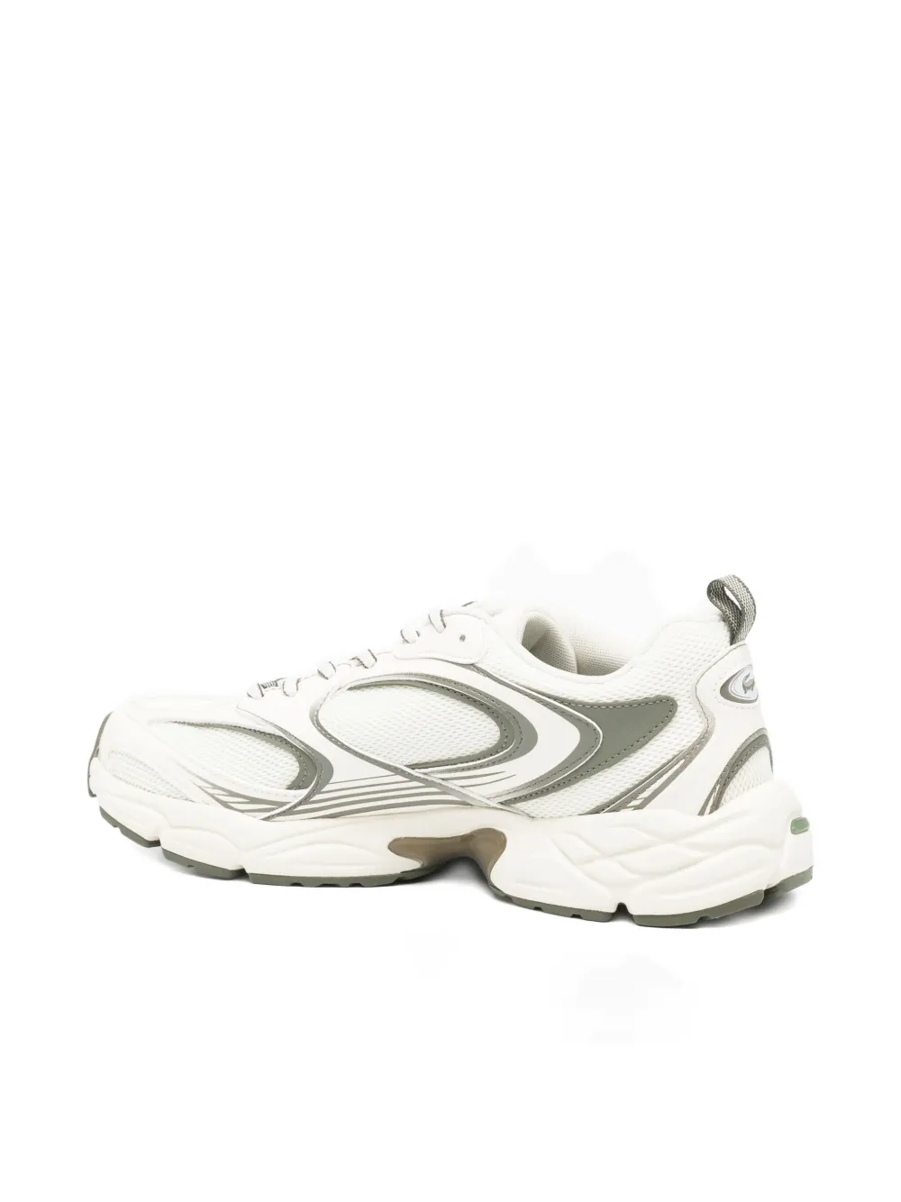 Lacoste Man Sneakers Dark Green Size 8.5 Textile Fibers In Multi