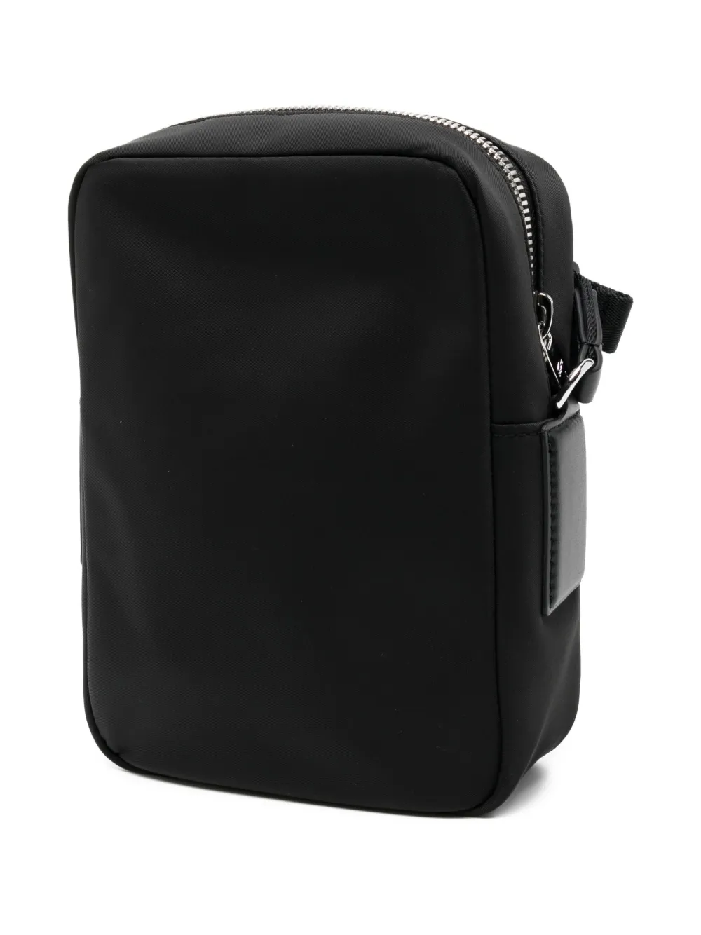 Lacoste Vertical tas met logoplakkaat Zwart