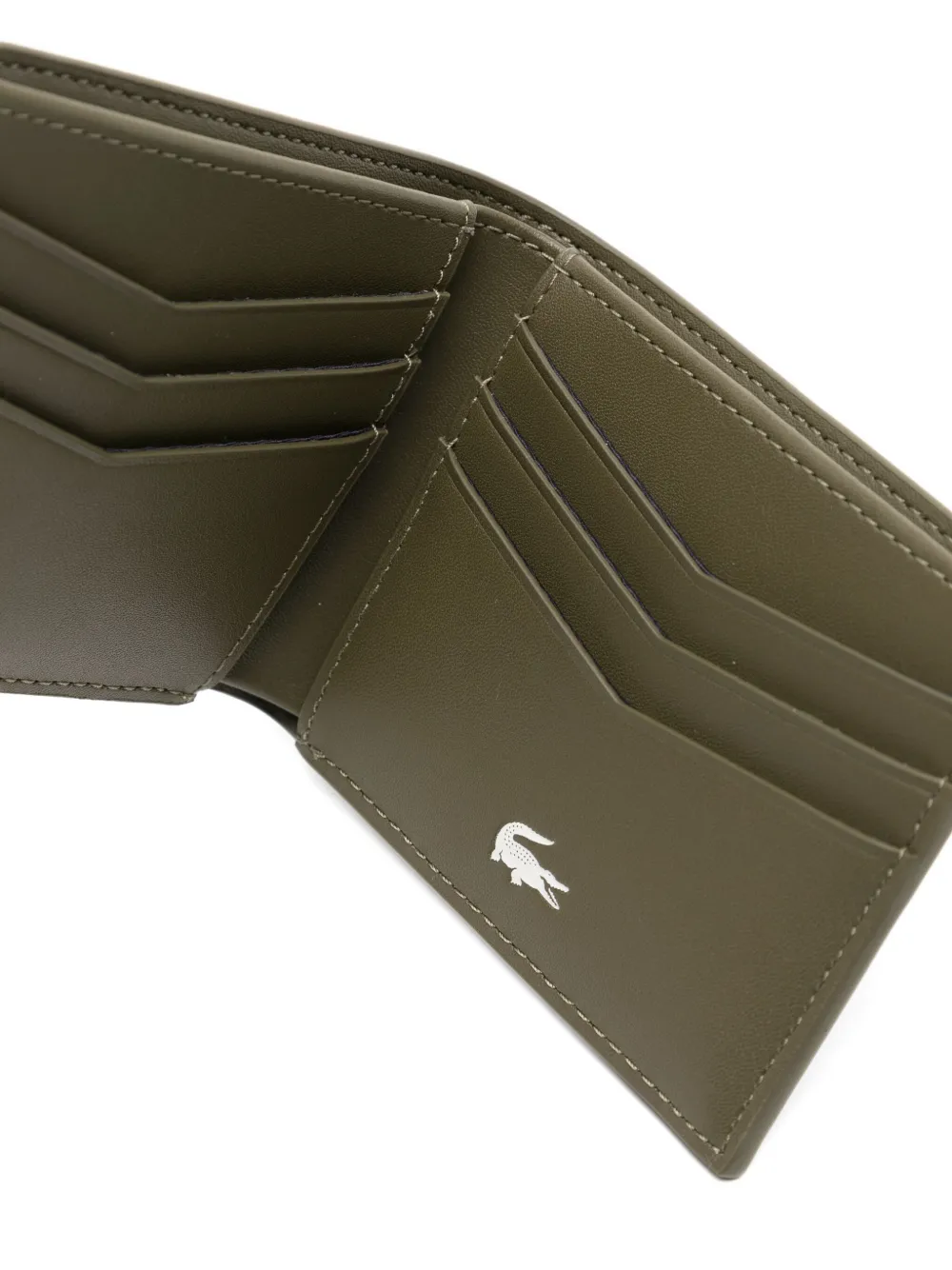 Lacoste Billfold Wallet In Green