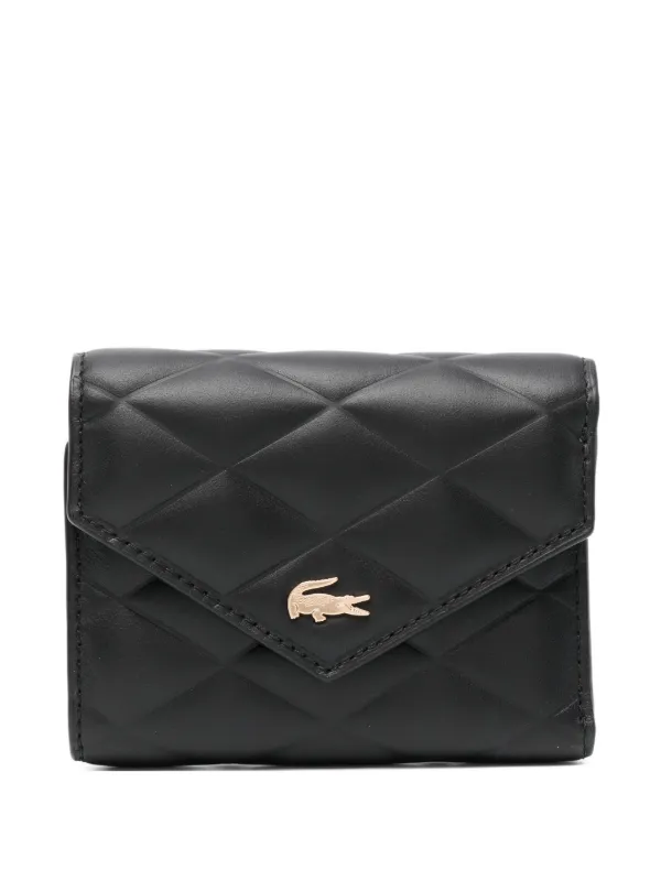Lacoste Small Wallet Lacoste Compact Wallet Black FARFETCH TH