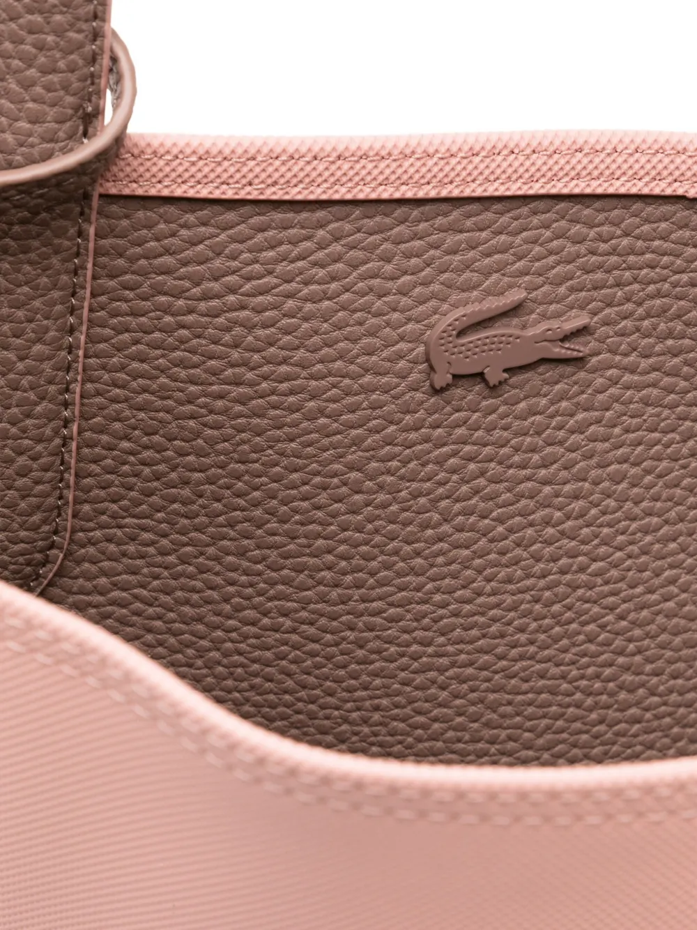 Lacoste Anna omkeerbare shopper Roze