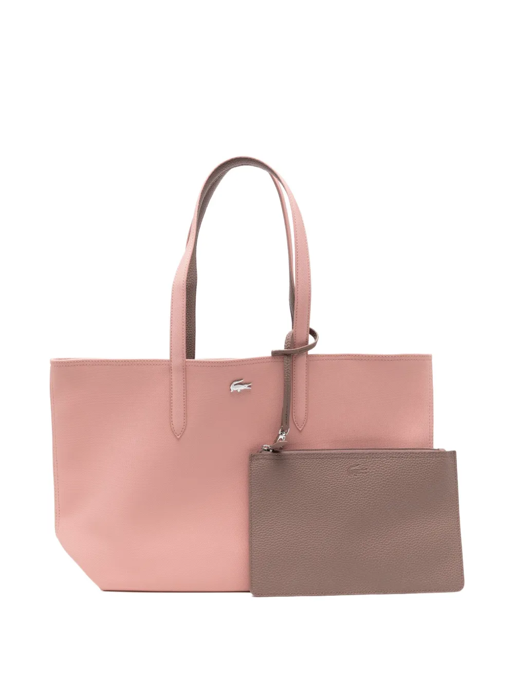 Lacoste Anna omkeerbare shopper Roze