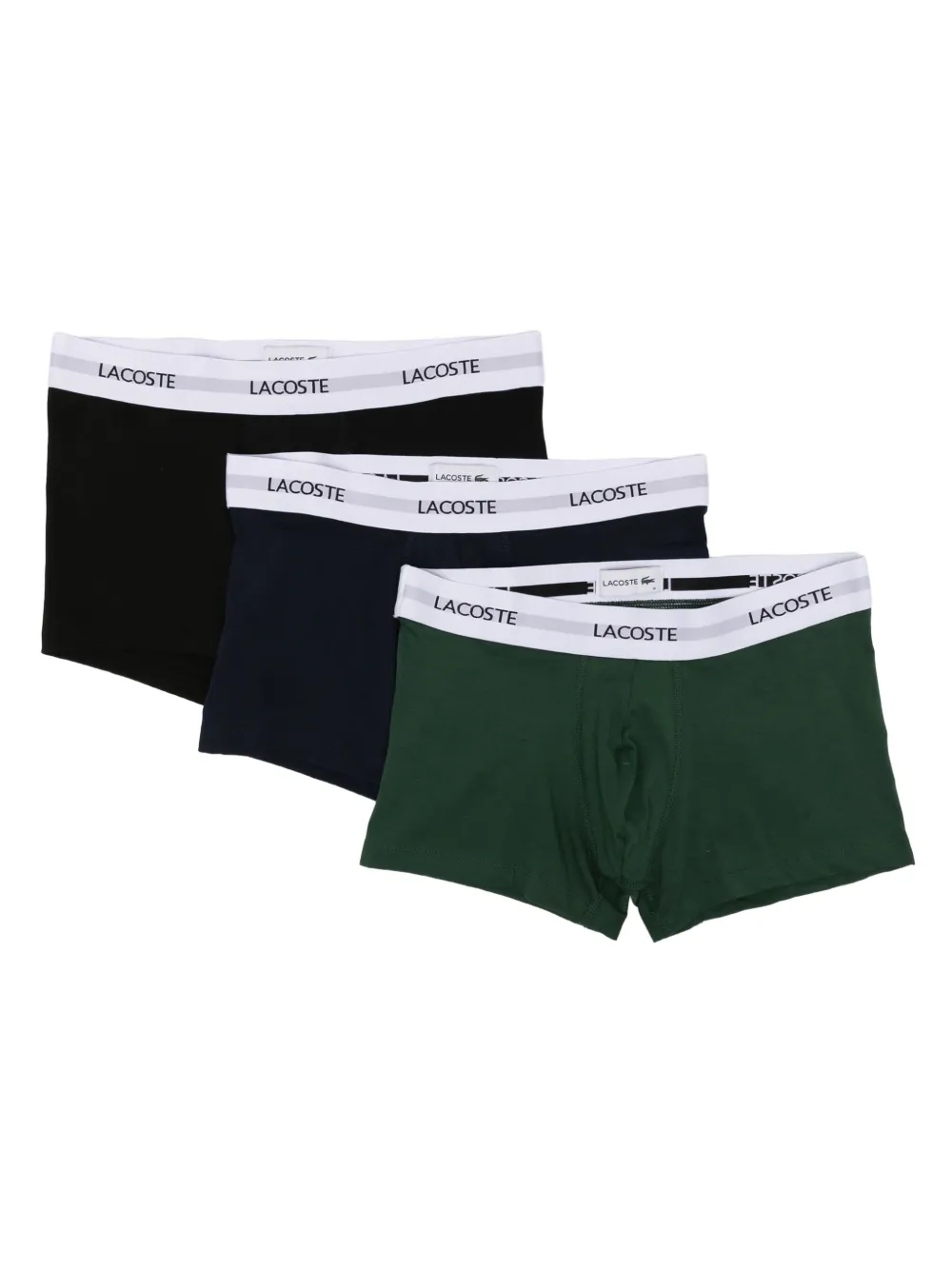 Lacoste three-pack cotton boxers | Blue | Image 1