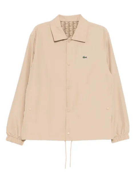 Lacoste logo-embroidered jacket