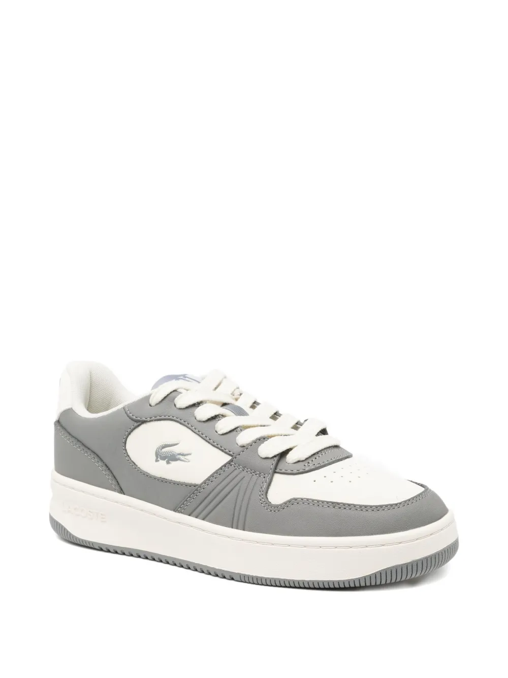 Lacoste L001 Set leren sneakers Grijs