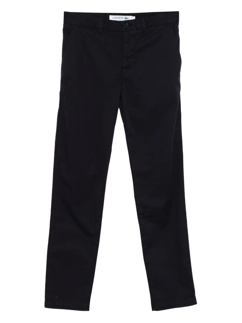 Lacoste Broek van katoenblend Blauw
