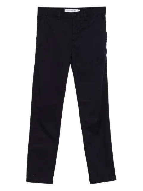 Lacoste cotton-blended trousers