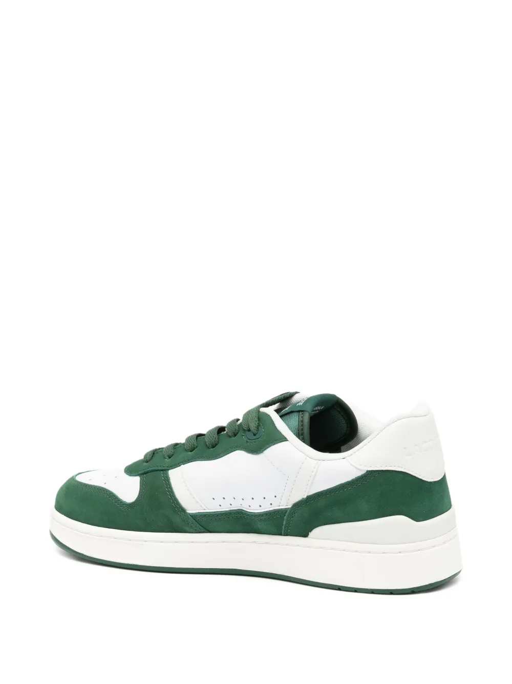 Lacoste T-Clip set leather trainers Green