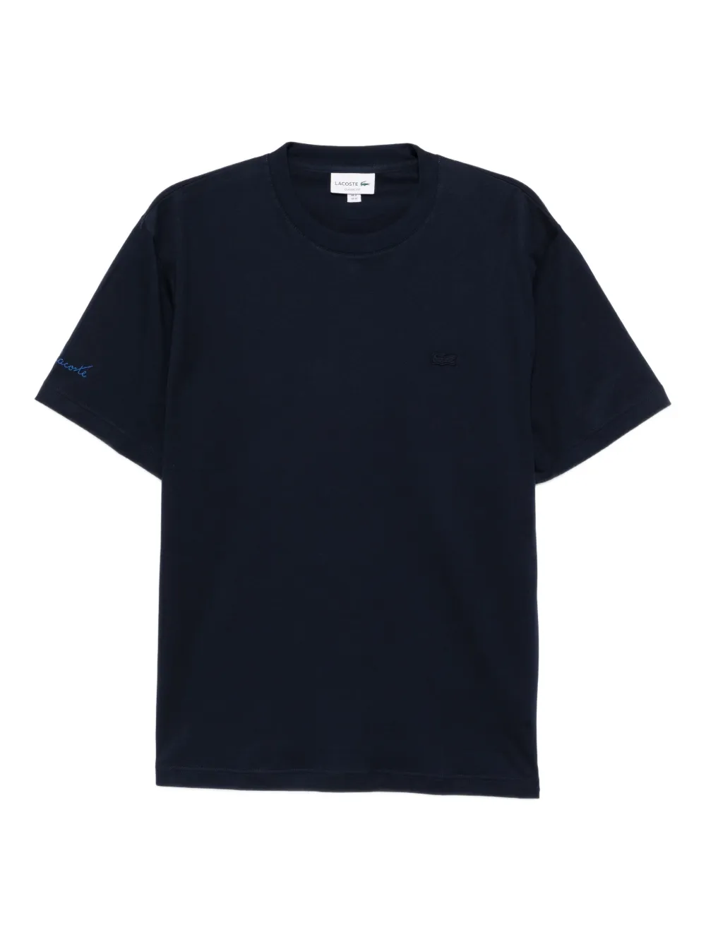 Lacoste logo-embroidered T-shirt | Blue | Image 1