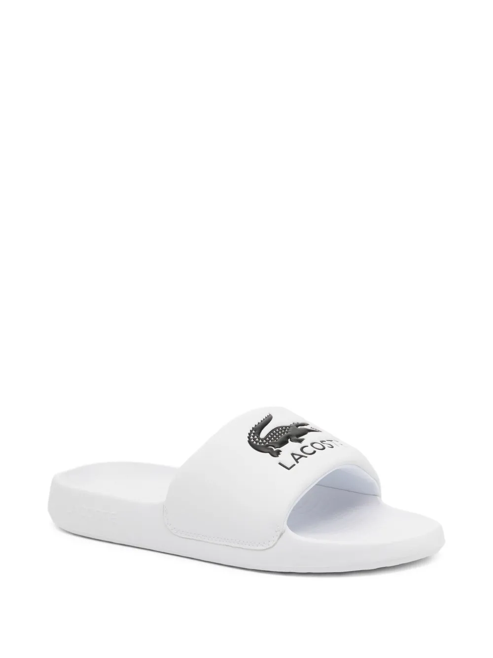 Lacoste Serve slippers Wit