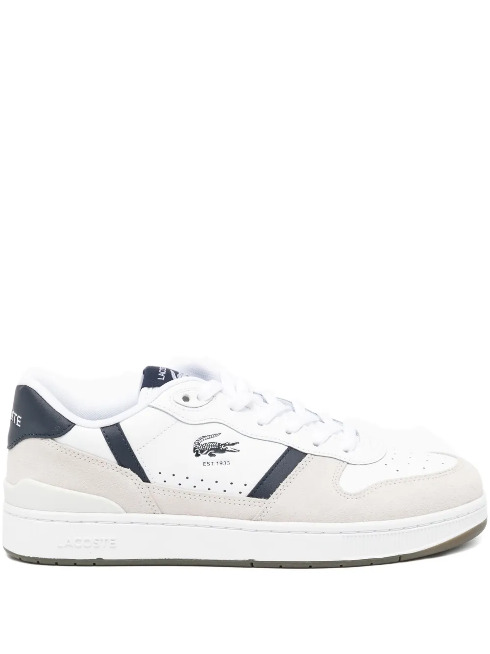 Lacoste T-Clip set leather trainers - Bianco