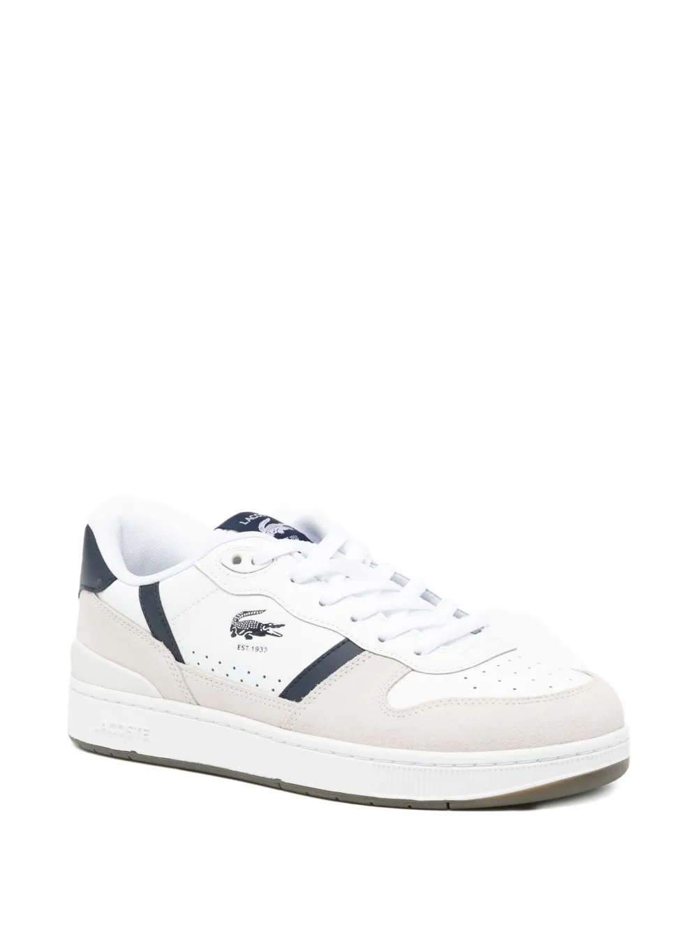 Lacoste T-clip Set Leather Trainers In White