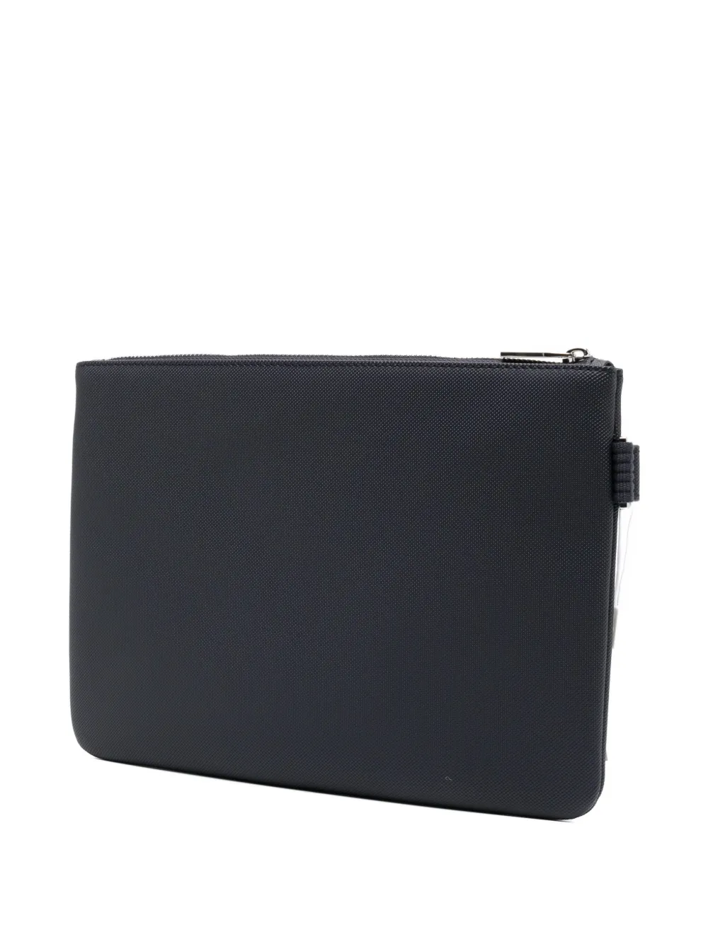 Lacoste Clutch met logo-reliëf Blauw