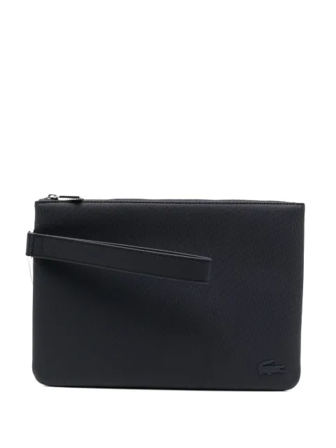 Lacoste Clutch mit Logo-Prägung