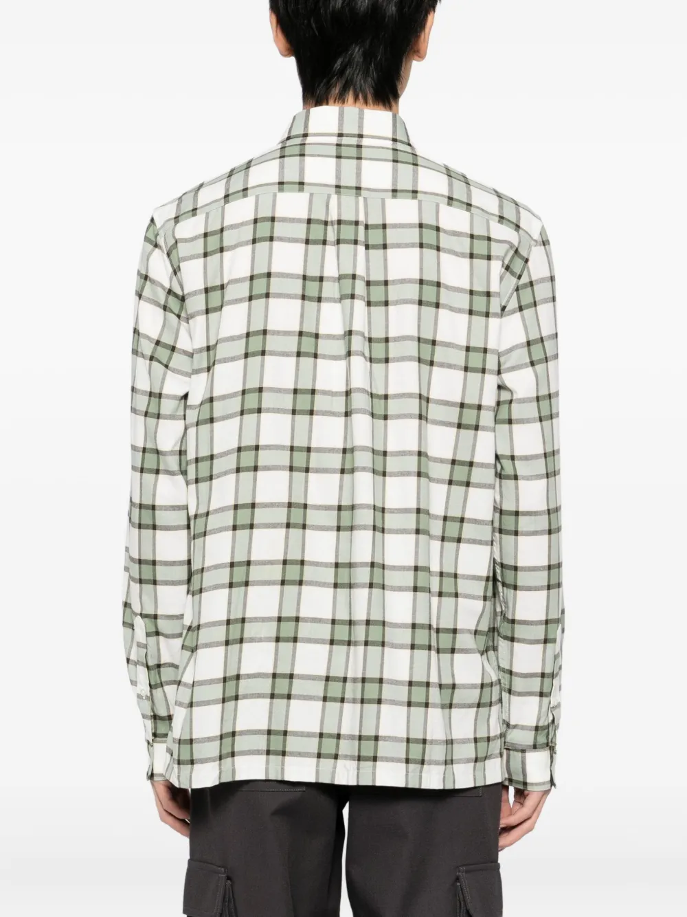 Lacoste Geruit overhemd Groen