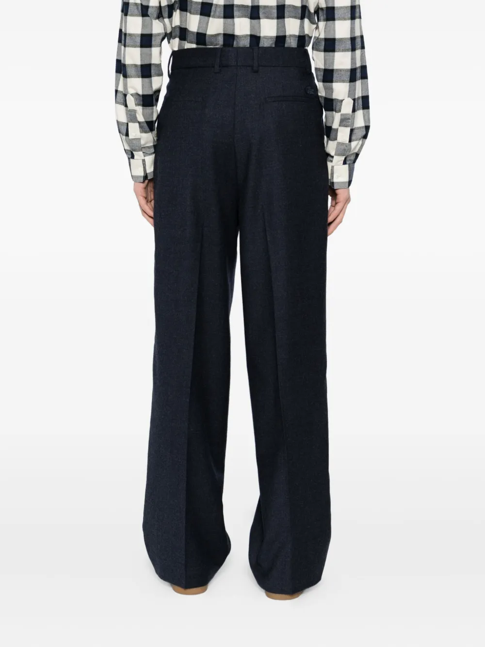 Lacoste Wollen broek Blauw