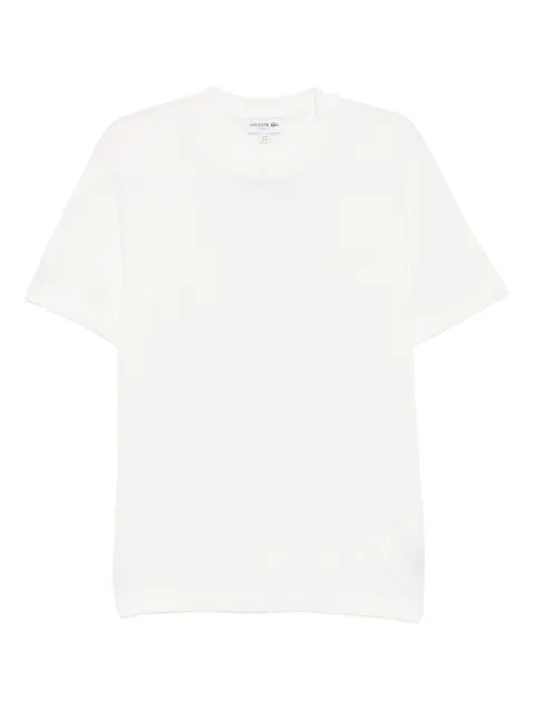 Lacoste piqué ribbed-neck T-shirt